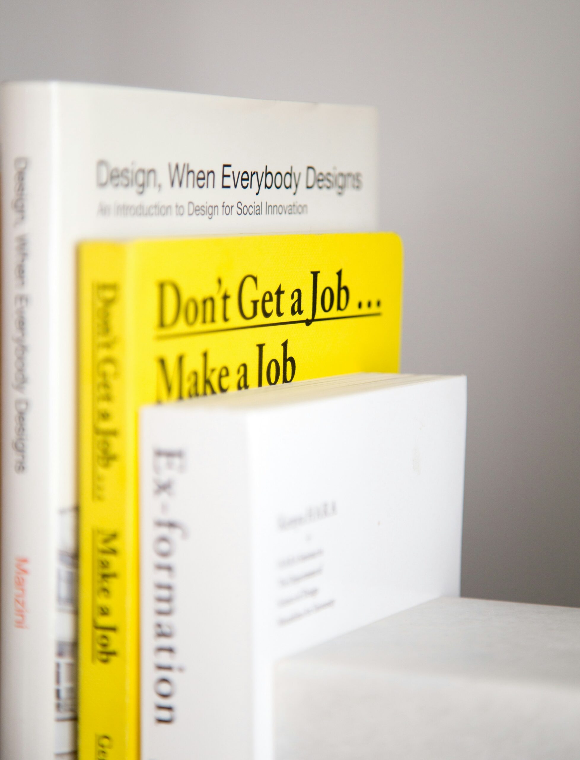 Stack of career change and personal development books often recommended when asking “How do I change career?"